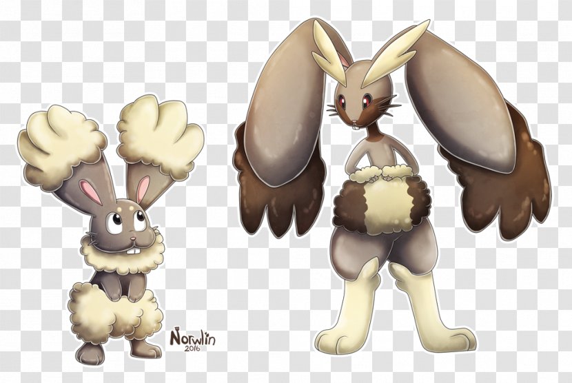 Rabbit Bunnelby Buneary Lopunny Diggersby - Fauna Transparent PNG