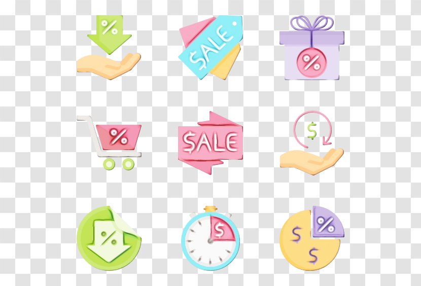 Font Clock Sticker Paper Product Stationery Transparent PNG