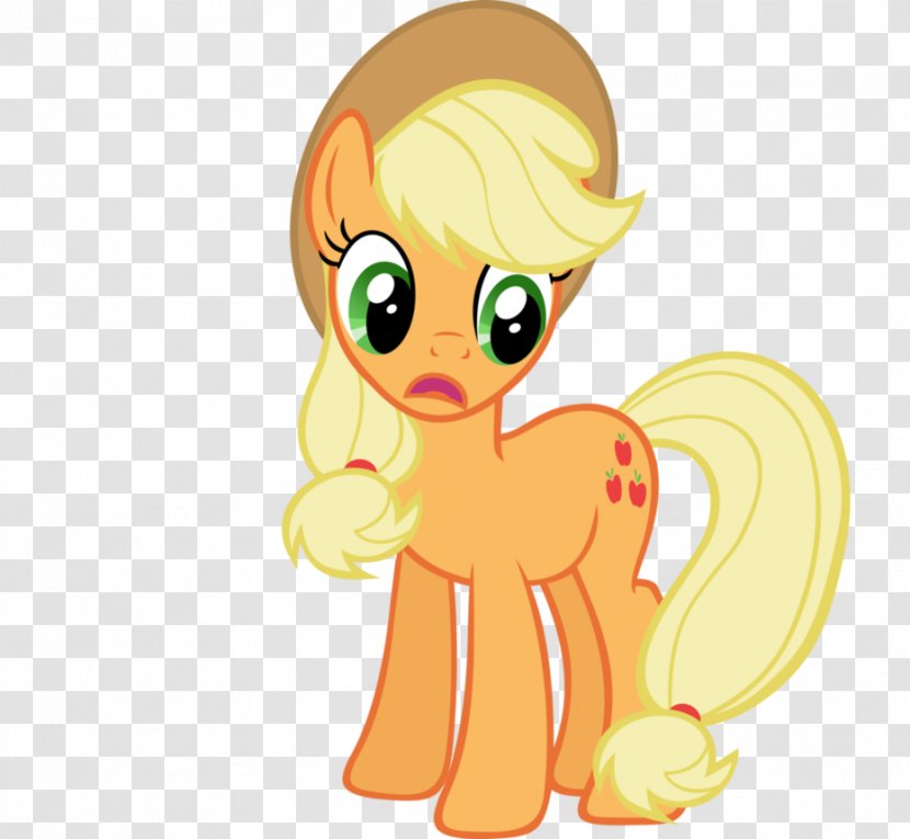 Applejack Pony Brandy Cocktail Rarity - Cartoon Transparent PNG