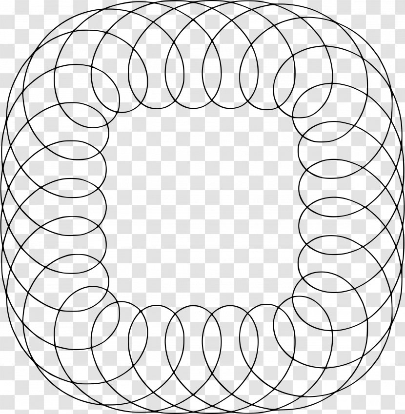 Circle Oval Symmetry Angle Car - White - Curve Transparent PNG