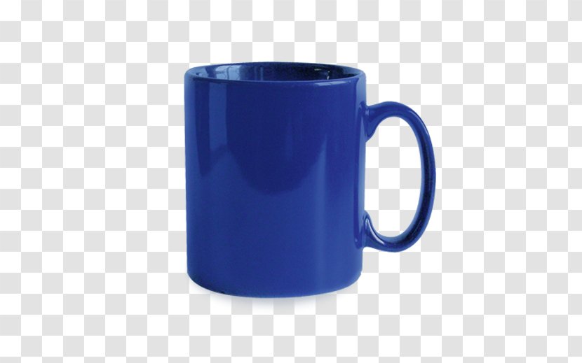 Mug Coffee Cup Ceramic - Electric Blue Transparent PNG