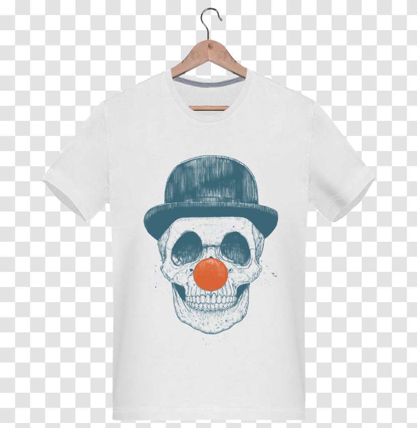 T-shirt Evil Clown Drawing Death - Top Transparent PNG