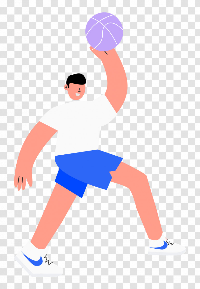 Playing Basketball Sports Transparent PNG