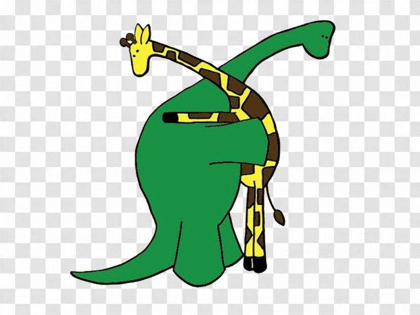 Giraffe Dinosaur Brontosaurus Vertebrate Darlinghurst Nights - Cartoon Transparent PNG