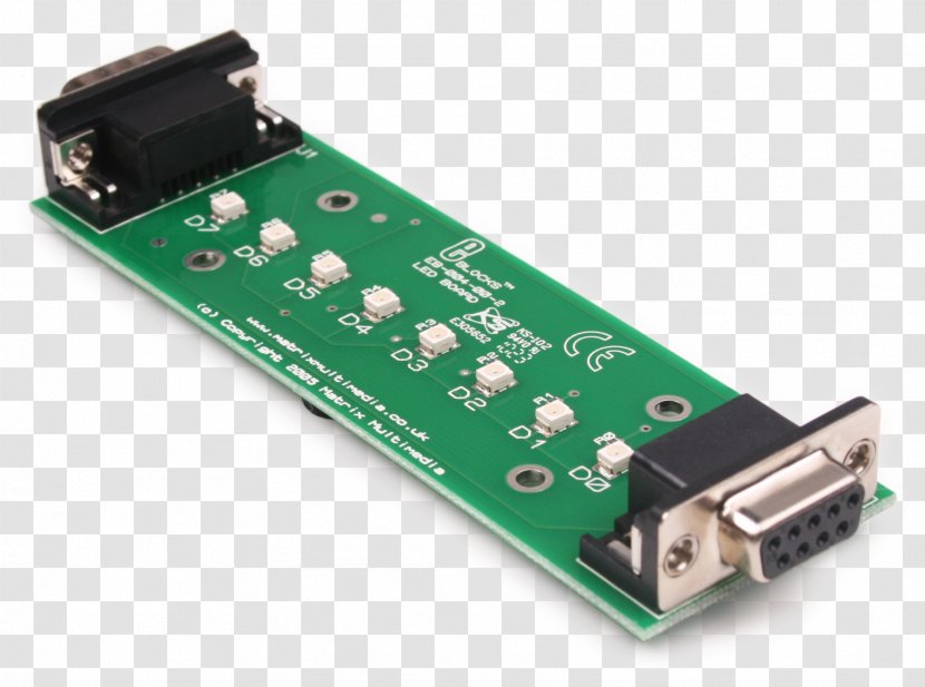 Microcontroller Light-emitting Diode Hardware Programmer Electronic Component LED Display - Electronics - Led Board Transparent PNG