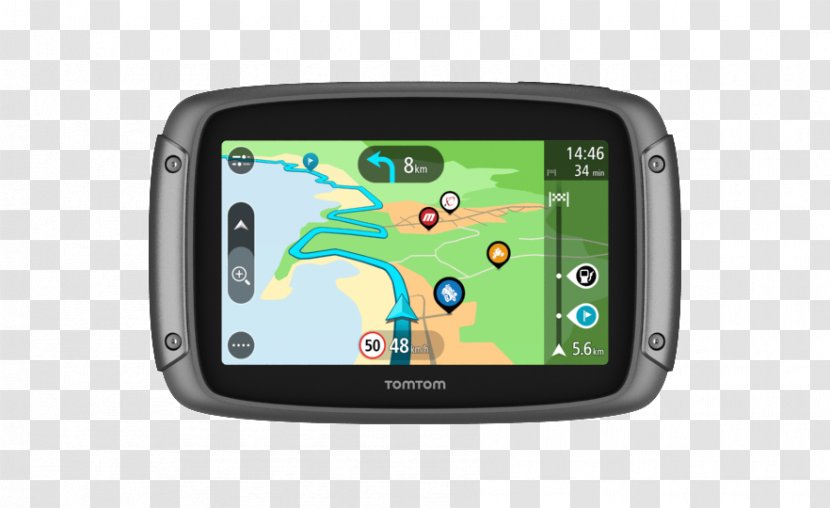 GPS Navigation Systems TomTom Rider 450 Motorcycle - Satellite Transparent PNG