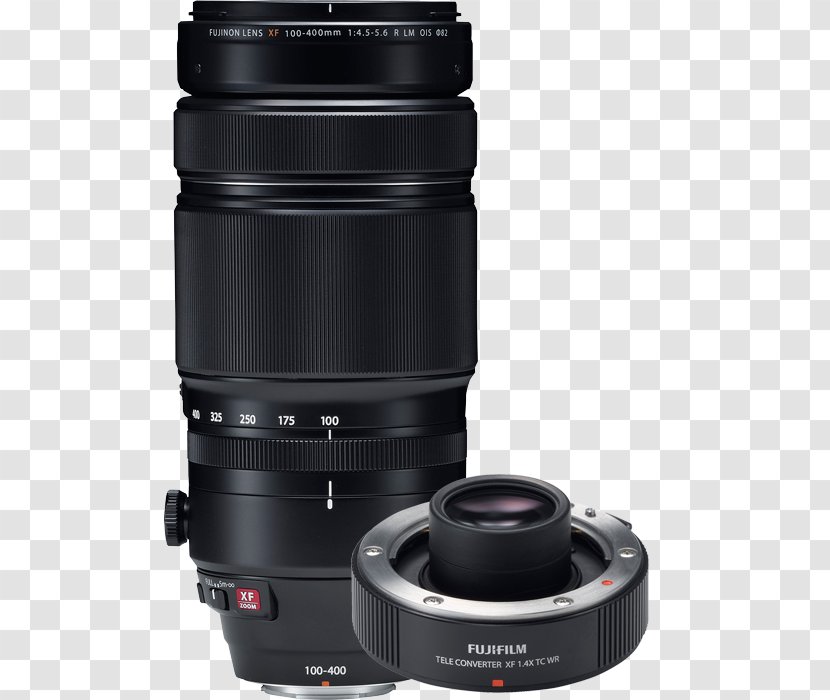 Fujifilm X-series XF 100-400mm F/4.5-5.6 R LM OIS WR X-mount Camera Lens - Xmount Transparent PNG