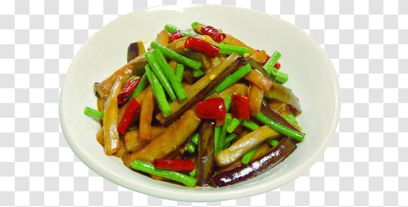 Mongolian Beef Yardlong Bean Vegetable Food - Long Beans, Eggplant Transparent PNG