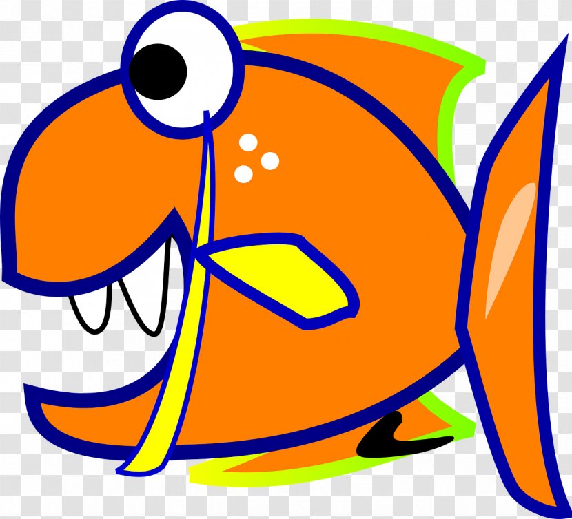 Piranha Cartoon Drawing Fish Transparent PNG