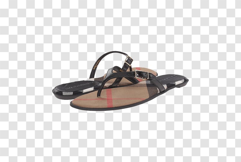 Flip-flops Slipper Sandal Shoe Burberry - Slide - Zappos Flat Shoes For Women Transparent PNG