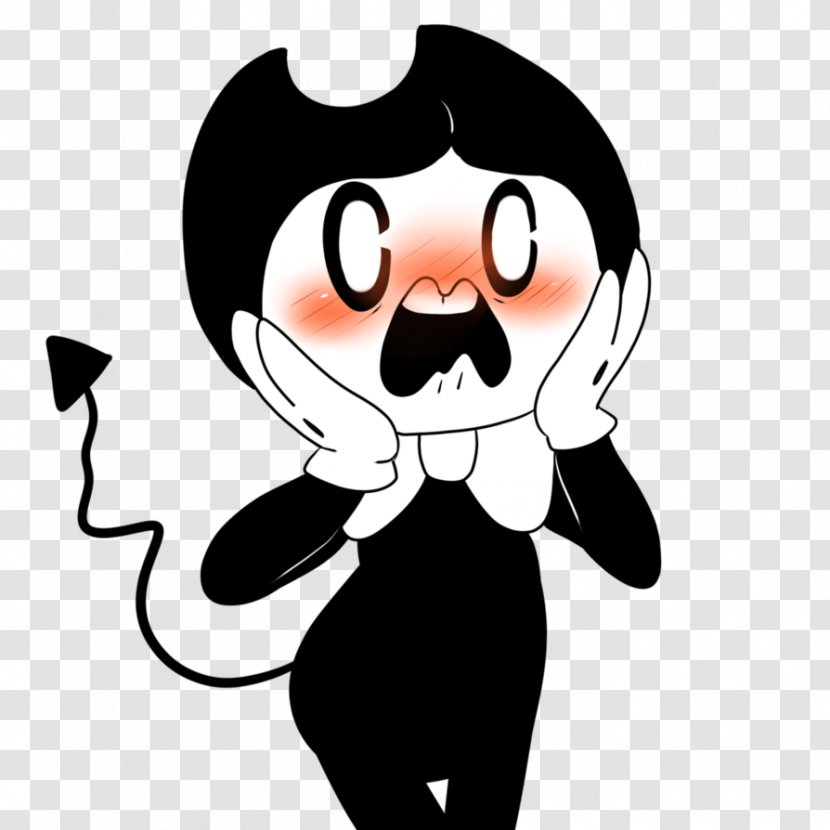 Cat Bendy And The Ink Machine Fan Art 0 - Cartoon Transparent PNG