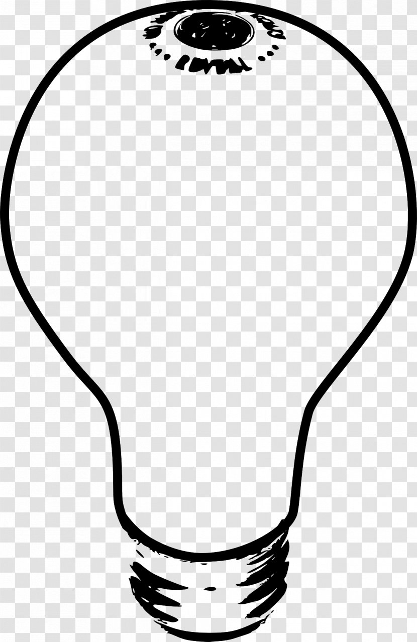 Incandescent Light Bulb Clip Art - White - Screw Bulbs Transparent PNG
