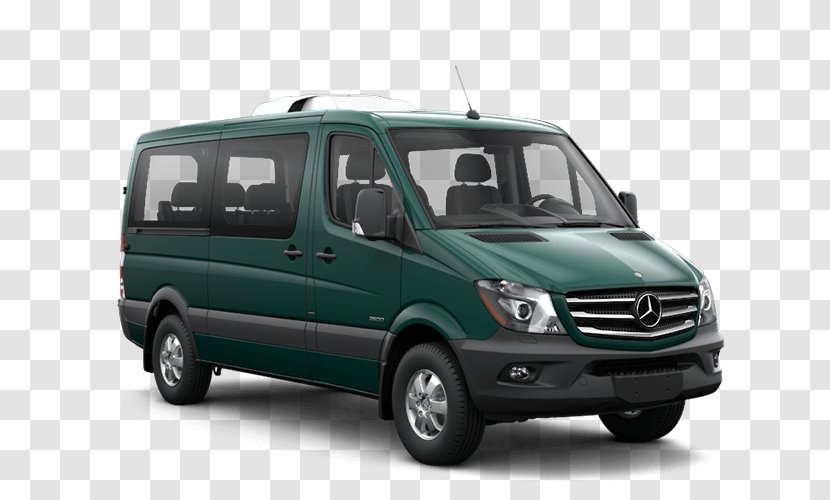 2018 Mercedes-Benz Sprinter Van Car - Light Commercial Vehicle - Silver Passenger Plane Transparent PNG