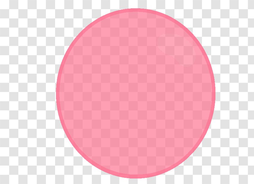 Pink Circle - Oval - Peach Transparent PNG