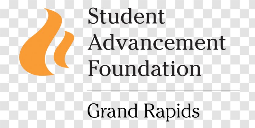 Student Advancement Foundation Logo School Brand Font - Grand Rapids - Fundraising Transparent PNG
