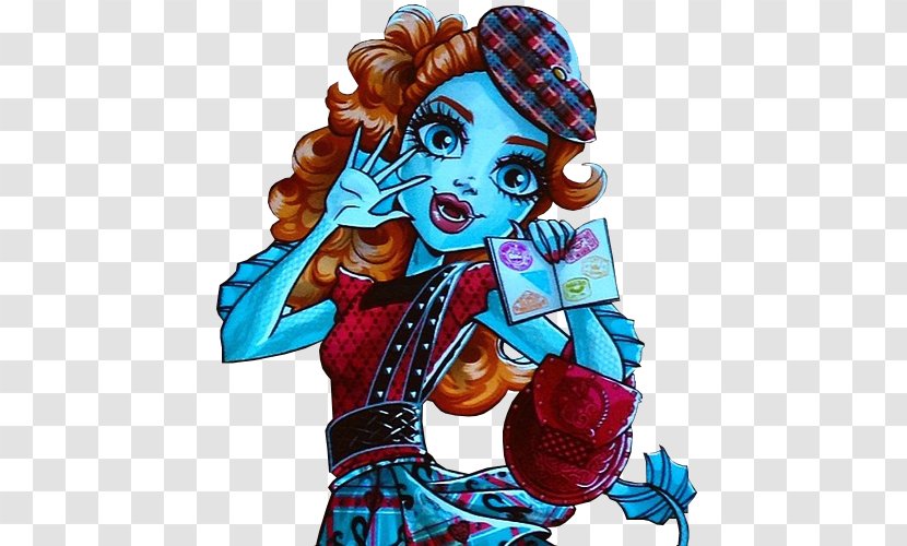 Draculaura Monster High Doll Toy - Clown Transparent PNG