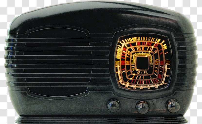 Radio Receiver Antique Station RCA - Advertising Transparent PNG