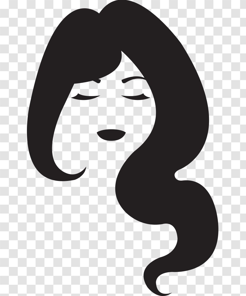 Wig Logo Fashion Hair Foundation - Silhouette Transparent PNG
