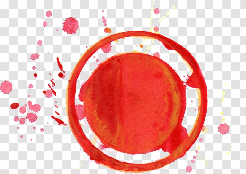 Watercolor Painting Circle Clip Art Image - Color Transparent PNG
