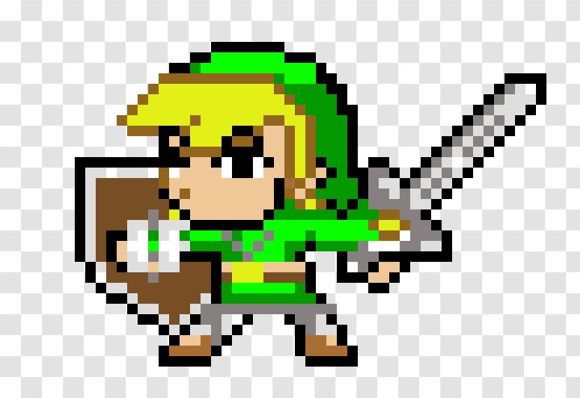 The Legend Of Zelda: A Link To Past Zelda II: Adventure Ocarina Time - Play - Pixel Art Transparent PNG
