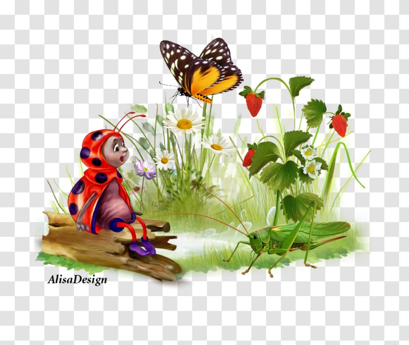 September Background - Wildflower - Animal Figure Vanessa Butterfly Transparent PNG