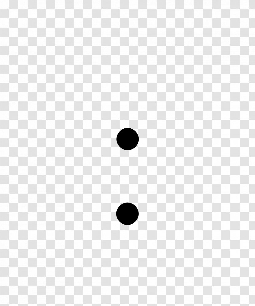Semicolon Chinese Punctuation Full Stop - Comma - Division Symbol Transparent PNG