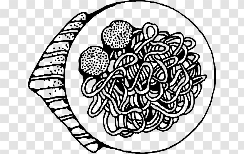 Pasta Spaghetti With Meatballs Italian Cuisine - Frame - Cassava Transparent PNG