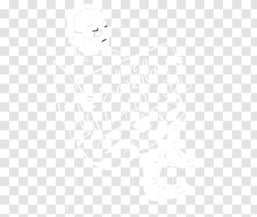 White Point Angle Font - Sky - Ghosts Transparent PNG
