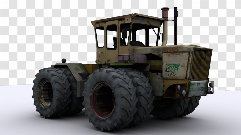 Tire Tractor Bulldozer Motor Vehicle - Agricultural Machinery Transparent PNG