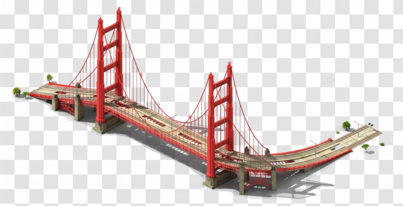 Golden Gate Bridge Clip Art Image Download - Drawing Transparent PNG
