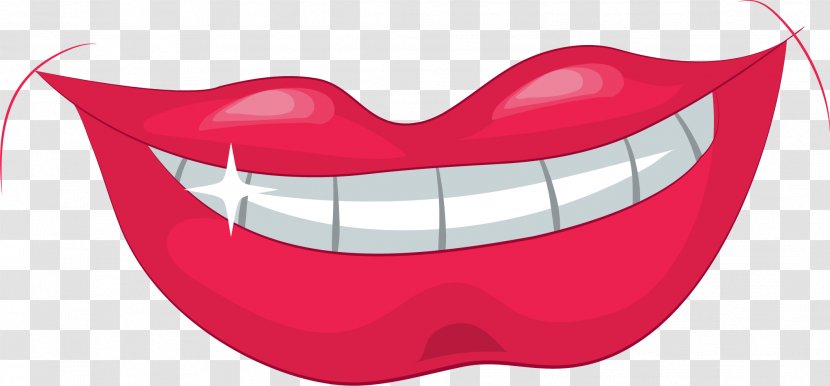 Tooth Smile - Flower - Vector Painted Transparent PNG