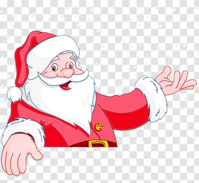 Christmas And New Year Background - Santa Claus M - Eve Cartoon Transparent PNG