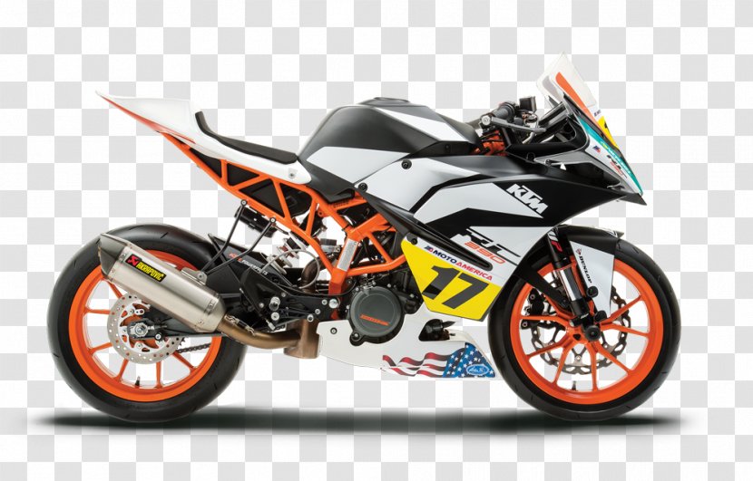 KTM RC 390 Car Motorcycle Series - Sport Bike Transparent PNG