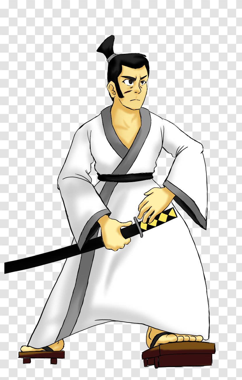 Clip Art Illustration Headgear Woman Uniform - Standing - Samurai Jack Transparent PNG