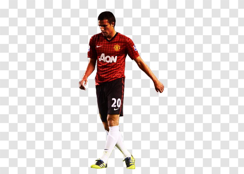 Jersey Team Sport T-shirt Manchester United F.C. - Soccer Player - Van Persie Transparent PNG