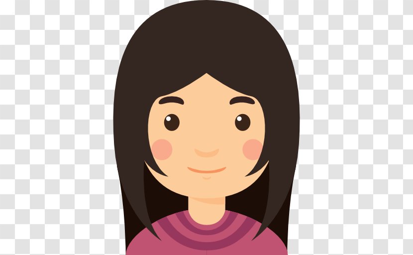 User Profile Avatar Woman - Frame - Young Transparent PNG