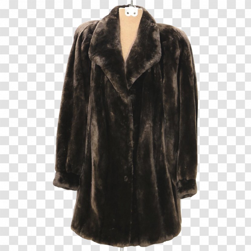Fur Clothing Overcoat Jacket - Sleeve Transparent PNG