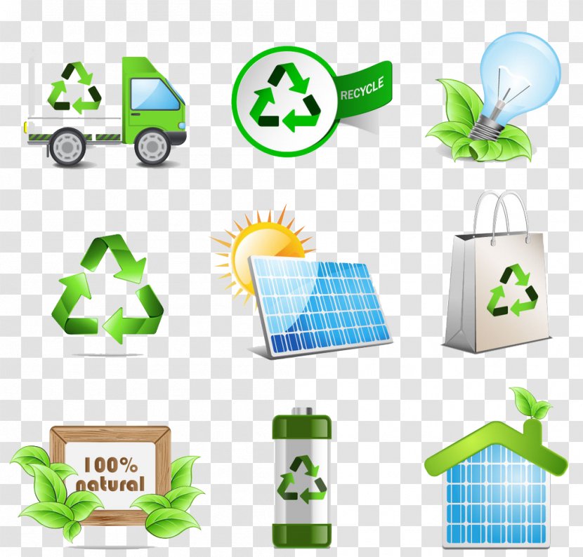Logo Recycling Icon - Green - Recyclable Transparent PNG