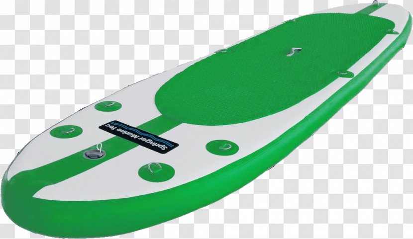 Shoe - Green - Paddle Board Transparent PNG