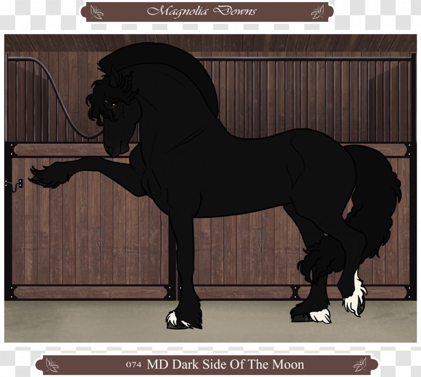 Stallion Digital Art Halter Pony - Horse Supplies - Mustang Transparent PNG