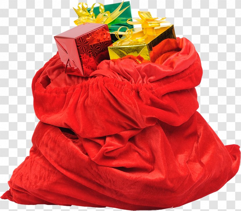 Santa Claus Christmas Download Clip Art - Women Bag Transparent PNG