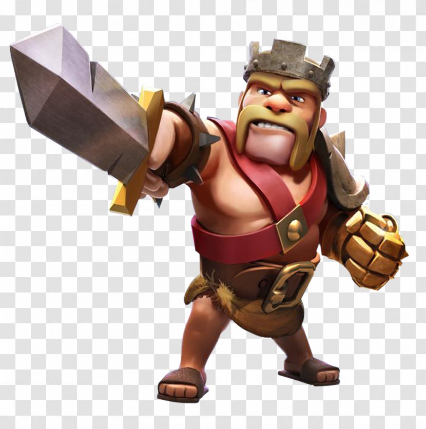 Clash Of Clans Royale Barbarian Supercell - Transparent Transparent PNG