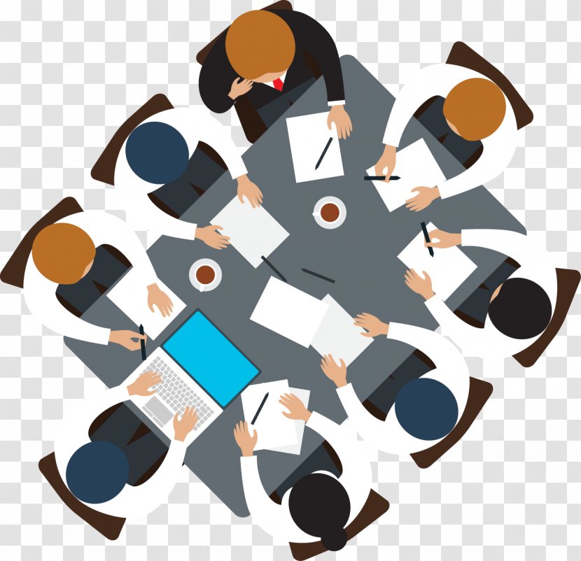 Meeting Business Icon - Public Relations - Vector People Transparent PNG