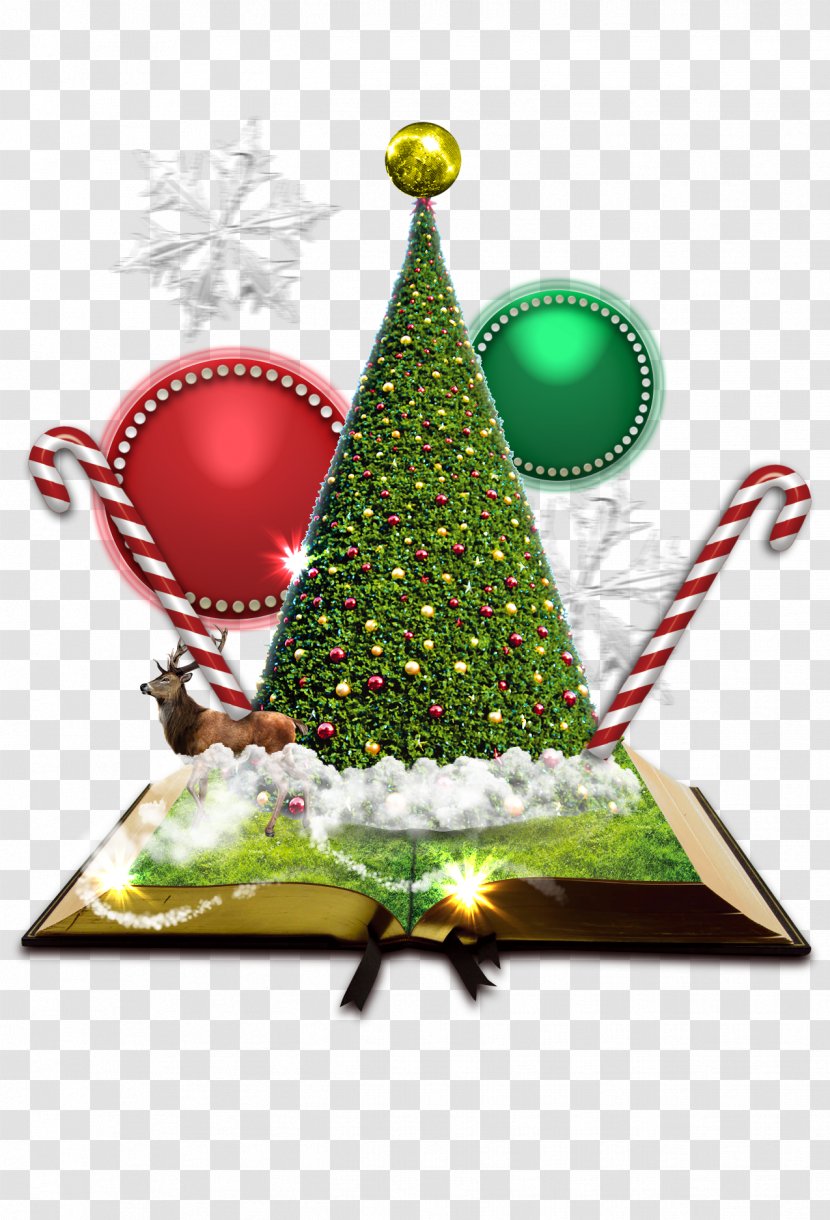 Christmas Tree New Year Party Decoration Transparent PNG