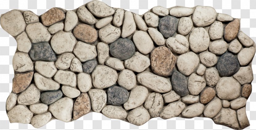 Stone Wall Rock PicsArt Photo Studio Granite Cobblestone - Material - Top View Transparent PNG