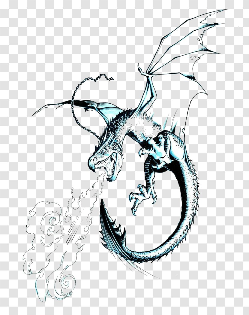 Dragon Harry Potter (Literary Series) And The Goblet Of Fire Garrï Drawing Transparent PNG