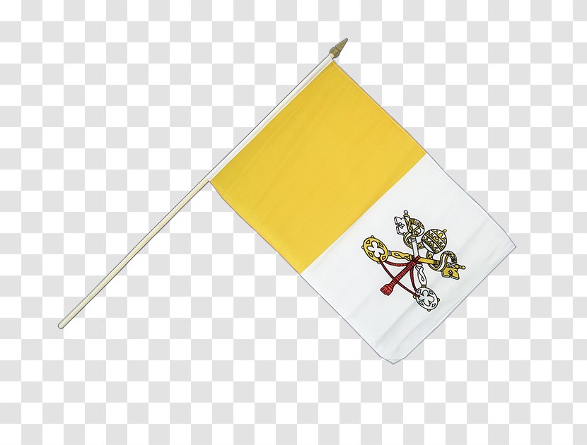 Flag Of Vatican City Fahne Fanion Rectangle Transparent PNG