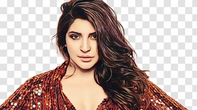 Anushka Sharma Actor Bollywood Film India - Hair - Step Cutting Transparent PNG