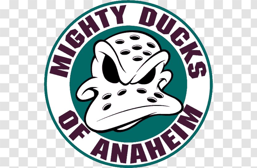 Anaheim Ducks Cincinnati Mighty The Logo - Disney Hockey Transparent PNG