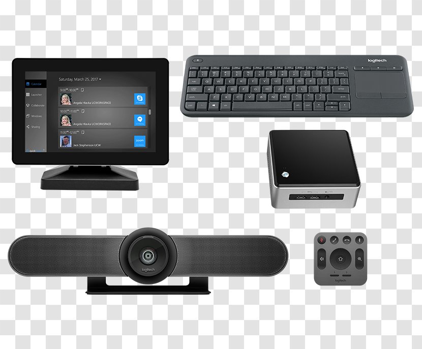 Logitech Videotelephony Laptop Next Unit Of Computing Camera - Meet Up Transparent PNG